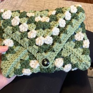 Hand-Crocheted Book/Kindle Cover
